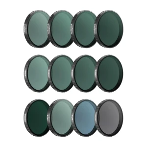 Freewell Zestaw filtrów do OSMO Action 6 - Mega Kit - pakiet 12 szt.