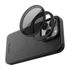 Etui TELESIN z ramką na filtry do iPhone 15 Pro Max