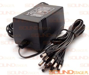 Tomanek TM1800-9D 9V DC 1800mA Zasilacz do efektów gitarowych