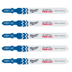 Brzeszczot do wyrzynarki zestaw brzeszczotów do aluminium 5 sztuk MILWAUKEE