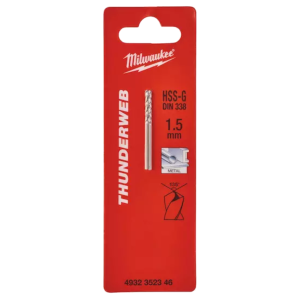 Wiertła do metalu HSS-G Thunderweb wiertło 1,5mm zestaw 2 sztuki MILWAUKEE