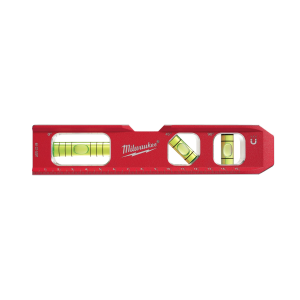 Poziomnica 17cm poziomica z magnesem 3 libelki Torpedo Compact MILWAUKEE