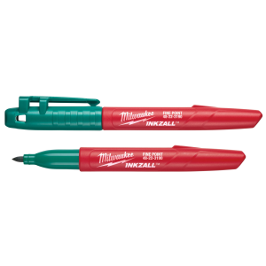 Marker budowlany zielony 1 sztuka flamaster mazak wodoodporny MILWAUKEE