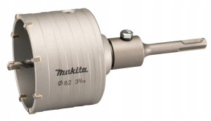 Koronka rdzeniowa SDS-PLUS, 82 mm, komplet MAKITA