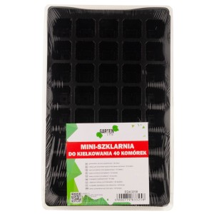 MINI Szklarnia kiełkownik INSPEKT rozsada 40 komór
