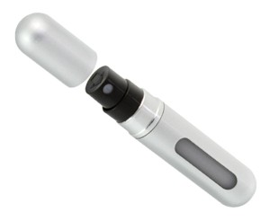 AG352B PODRÓŻNY ATOMIZER PERFUM SILVER