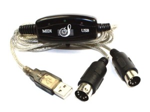 PC40 KABEL KONWERTER USB NA MIDI IN OUT INTERFEJS