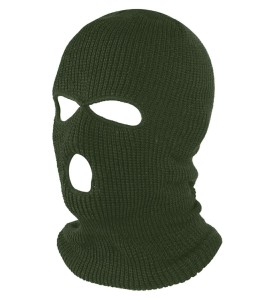 BQ42E KOMINIARKA BALACLAVA 3 OTWORY GREE