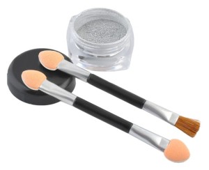PYŁEK DO PAZNOKCI EFEKT LUSTRA SREBRNY 10 ml