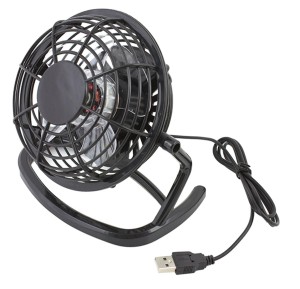 AK35C WIATRACZEK STOJĄCY NA USB BLACK