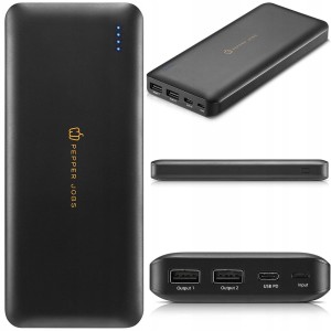 POWERBANK DO LAPTOPÓW TABLETÓW PEPPER JOBS 45W USB-C PD