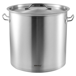GARNEK GASTRONOMICZNY Z POKRYWĄ STALOWĄ 36L KINGHOFF KH-1965