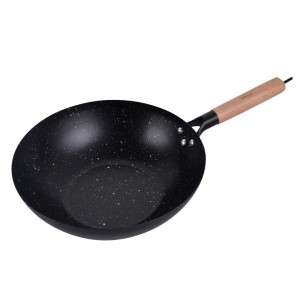 WOK Z POWŁOKĄ MARMURKOWĄ 30cm KINGHOFF KH-1983