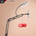 pol_pl_Lampa-kreslarska-Ring-LED-Alogy-z-elastycznym-ramieniem-i-statywem-do-blatu-biurka-uchwyt-na-telefon-Czarna-63202_9.jpg