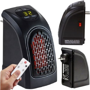 GRZEJNIK ELEKTRYCZNY DO KONTAKTU MINI OGRZEWACZ TERMOWENTYLATOR HANDY HEATER 400w