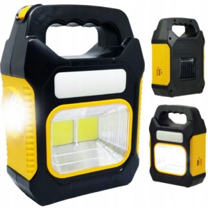 HALOGEN LED PRZENOŚNY Z AKUMULATOREM MAŁA WARSZTATOWA LAMPA Z ŁADOWARKĄ USB