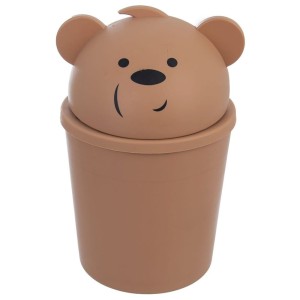 Kosz na śmieci miś brązowy 1,5 l