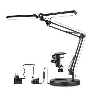 LAMPA BIURKOWA PODWÓJNA KREŚLARSKA AT-804