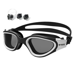 OKULARY PŁYWACKIE OC-ZA3-BLACK-WHITE