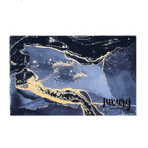 DYWANIK ŁAZIENKOWY MARMURKOWY BAT-MAT-02-NAVY