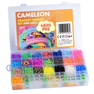 GUMKI DO ROBIENIA BRANSOLETEK  ZESTAW 6800 SZ. BMK-6800