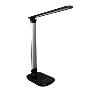 LAMPKA BIURKOWA LED CZARNY CHROM LDL-103