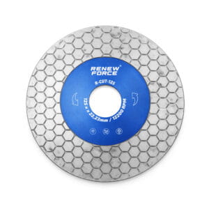 TARCZA 125mm DIAMENTOWA DO PŁYTEK GRESU GLAZURY SZLIFOWANIA CIĘCIA 45°