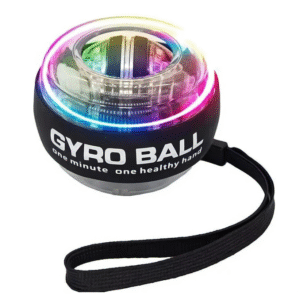 KULA ŻYROSKOPOWA POWERBALL GYRO BALL PIŁKA DO ĆWICZEŃ NADGARSTKA RĄK LED