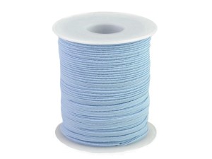 Guma płaska 3 mm ( 1 mb ) Błękitna