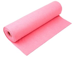 Filc z metra 41 cm ( różowy )