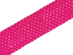 Guma ażurowa TUTU 7 cm ( 1 mb ) CIEMNY RÓŻ