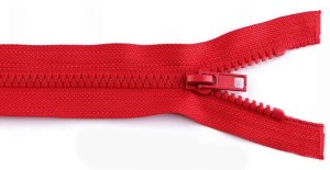 Zamek kostka rozdzielczy 30 cm ( CZERWONY )