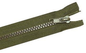 Zamek  kostka rozdzielczy 60 cm ( Khaki 566 )