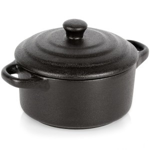 Miseczka do zapiekania porcelanowa z pokrywką 450 ml