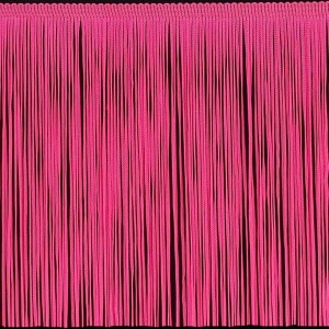 Frędzle nylonowe taneczne NL - 150c ( 1 mb. ) CERISE
