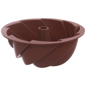 Forma do babki silikonowa z kominem kwiat SILLINIE 23,5 cm