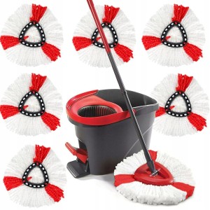 WKŁAD DO MOPA OBROTOWEGO 6 SZTUK CLEAN-1
