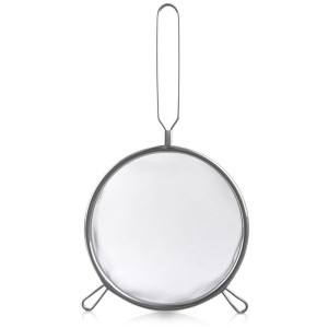 Sitko kuchenne stalowe z uchwytem 20 cm