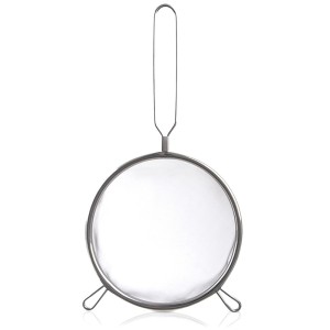 Sitko kuchenne stalowe z uchwytem 16 cm