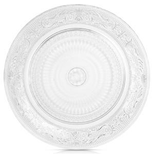 Talerz deserowy szklany 18 cm