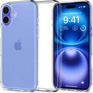 SPIGEN ULTRA HYBRID IPHONE 16 CRYSTAL CLEAR