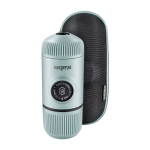 Przenośny ekspres do kawy WACACO Nanopresso Arctic Blue + Etui