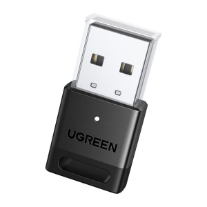 Adapter Bluetooth 6.0 Ugreen CM748, USB, zasięg 20m (czarny)