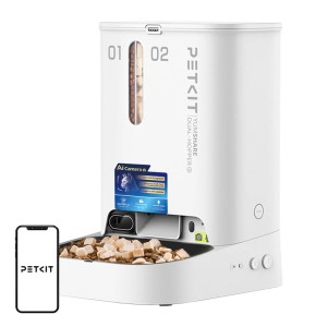 Dozownik karmy PETKIT Yumshare Dual Hopper 2 z kamerą