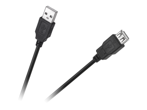 Kabel USB Wtyk-Gniazdo Przedłużacz USB 1,5m Solidny Eco-Line