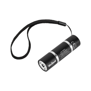Latarka LED aluminiowa kieszonkowa 1W 3xAAA Rebel