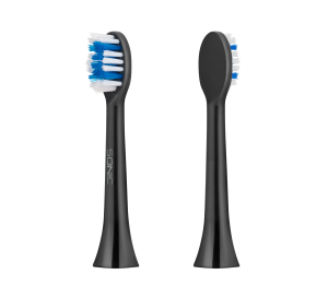 Główki do szczoteczek Teesa SONIC BLACK hard