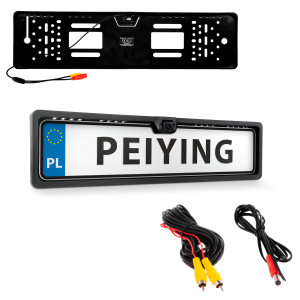 Kamera cofania w ramce tablicy 12V HD Peiying