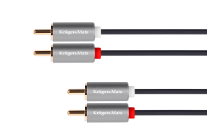 Kabel RCA Kruger&Matz Basic 180 cm