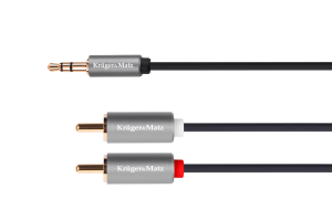 Kabel jack - RCA Kruger&Matz Basic 180 cm